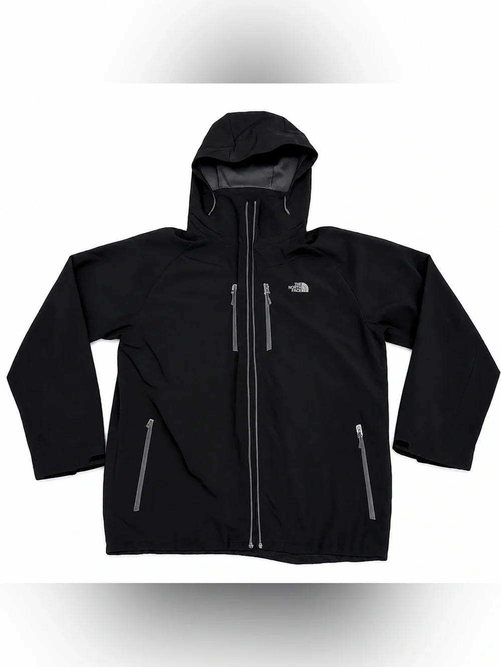 The North Face Men's Black Hooded Apex Elevation Windwall Jacket
